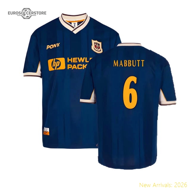 Official 1997-1999 Tottenham Away Pony Reissue Shirt (mabbutt 6)