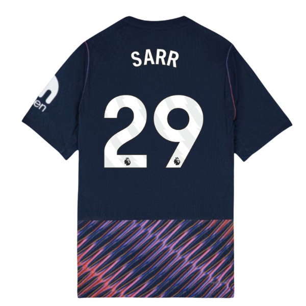 [KK] 2026-2027 Tottenham Authentic Aero-Fit Match Away Shirt (Sarr 29)