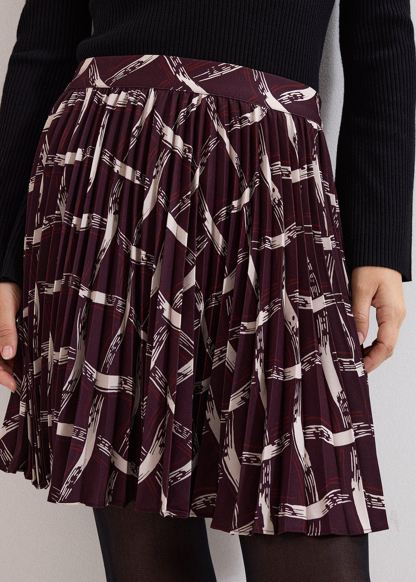 Mairi Check Mini Skirt