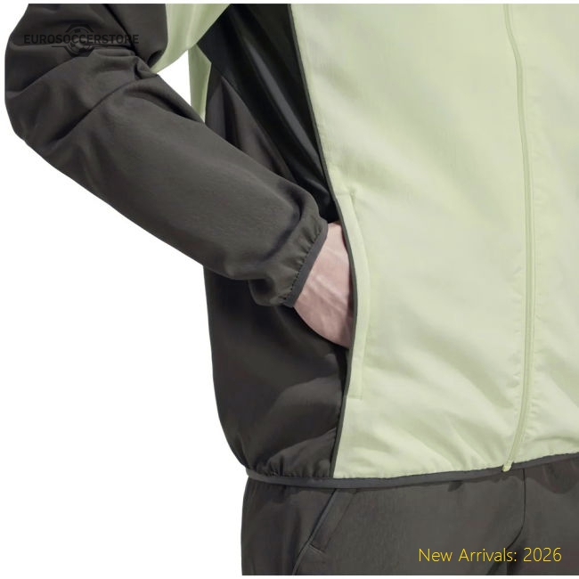 Match-Day 2025-2026 Real Madrid Presentation Jacket (Utility Grey)