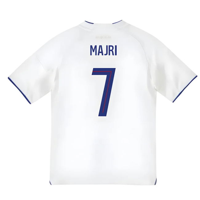 Majri 7 Original Replica Lyon Home Supporter Shirt for Kids
