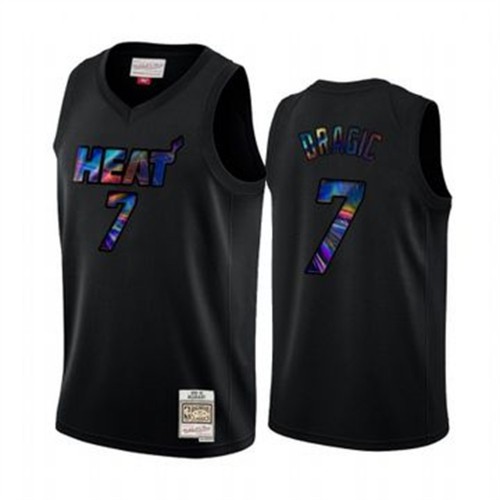 Goran #7 MIA Premium Quality NBA Performance Jersey Athletic
