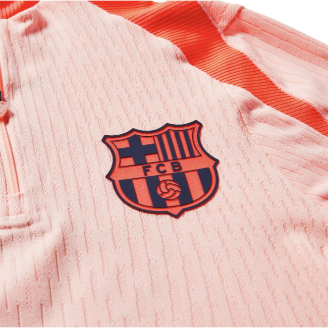 2025-2026 Barcelona Dri-FIT ADV Elite Drill Top (Crimson Tint)