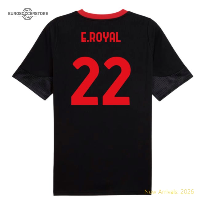 Premium Ac Milan Home Black) (e.royal Jersey Breathable