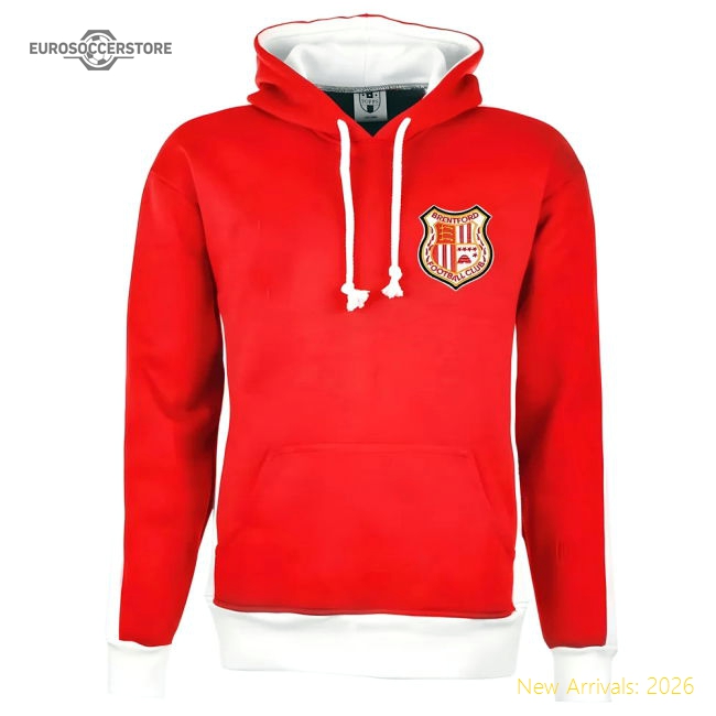 Premium Brentford Red/white Hoodie - Premium Quality Baby Football