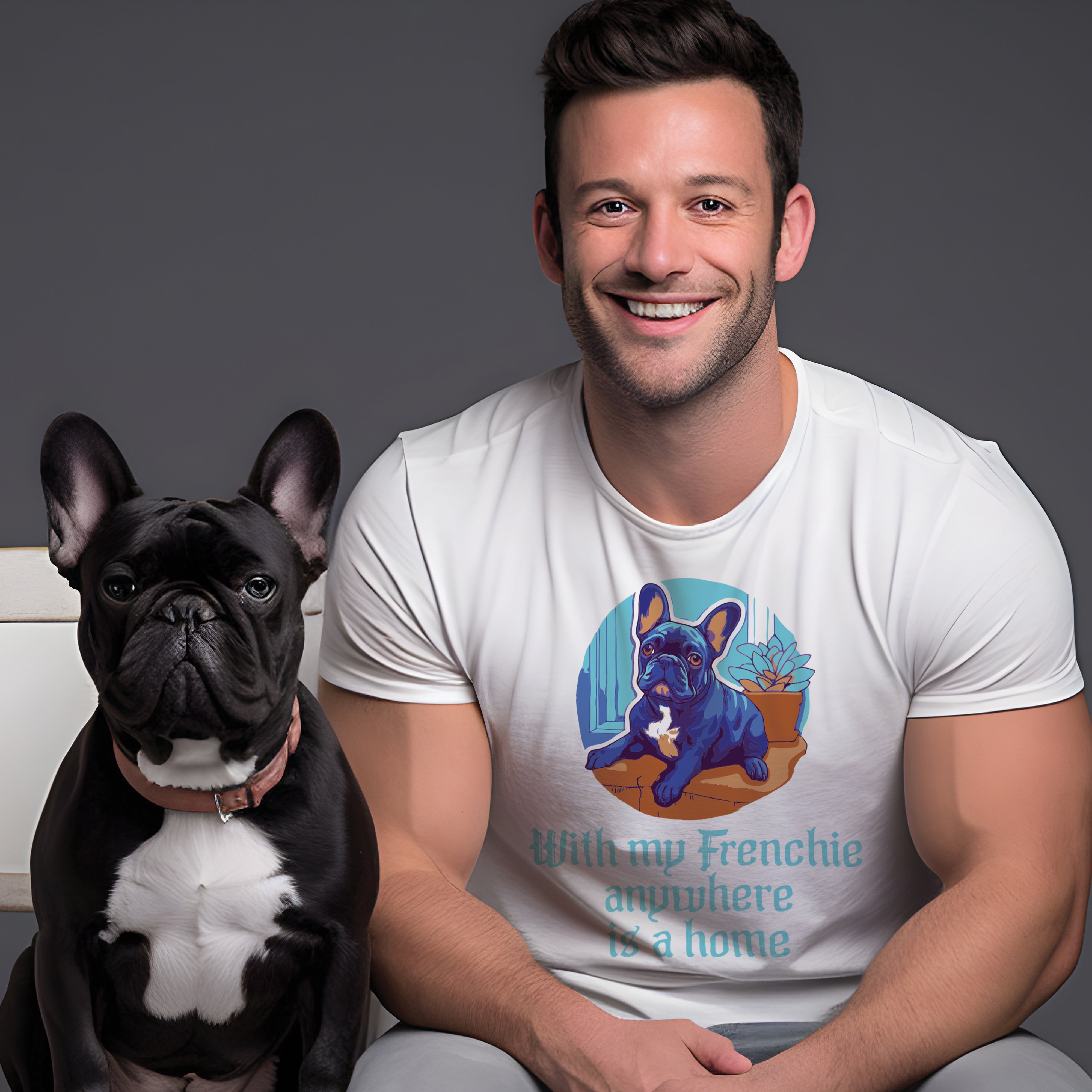 - Bulldog Inspired Unisex T-shirt Indoor Comfort | Unique Design