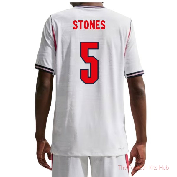Supporters Elite England Aero-Fit 2026-2027 Home Shirt (Stones 5)