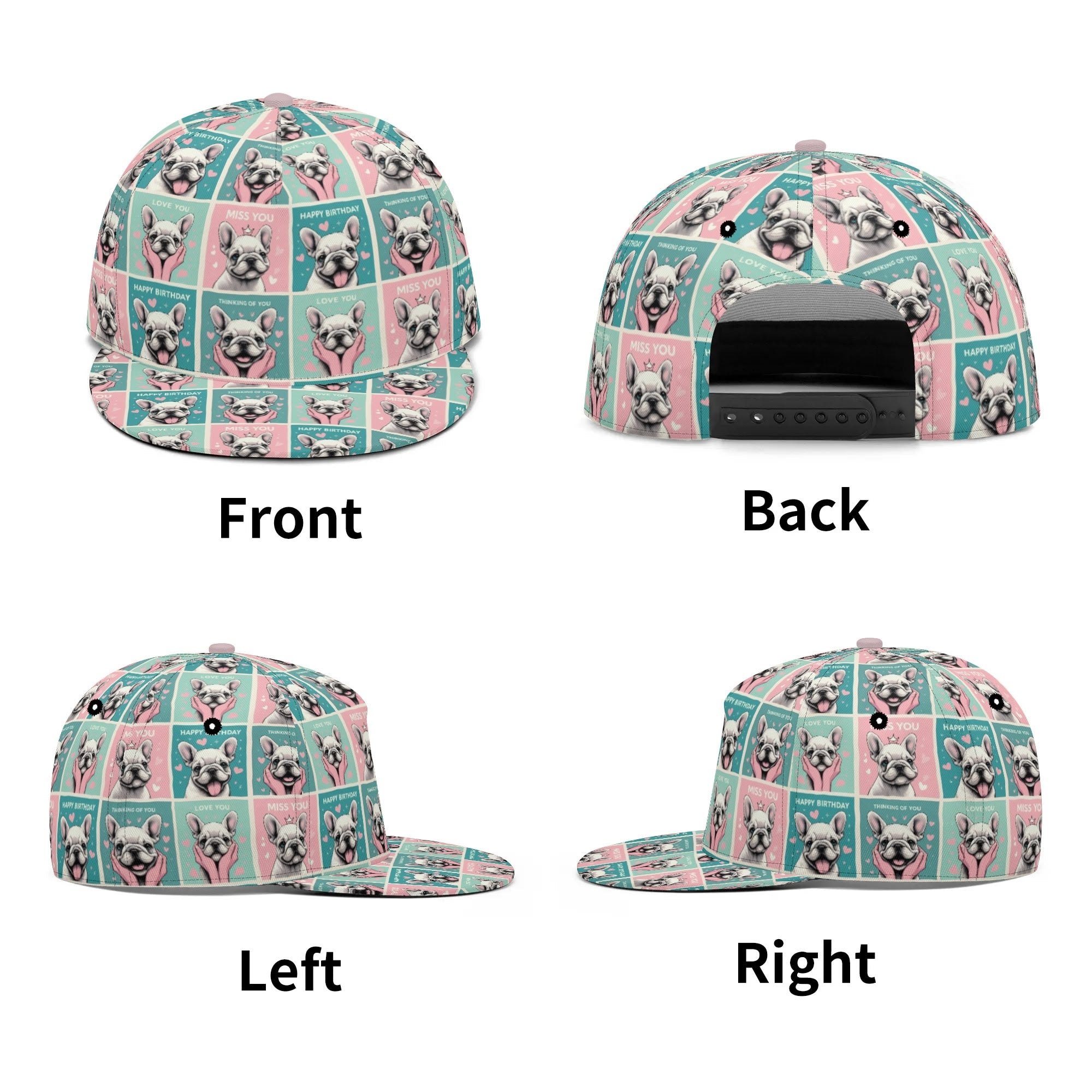 French Bulldog Milo Cap For Frenchie Lovers Durable Dog Item