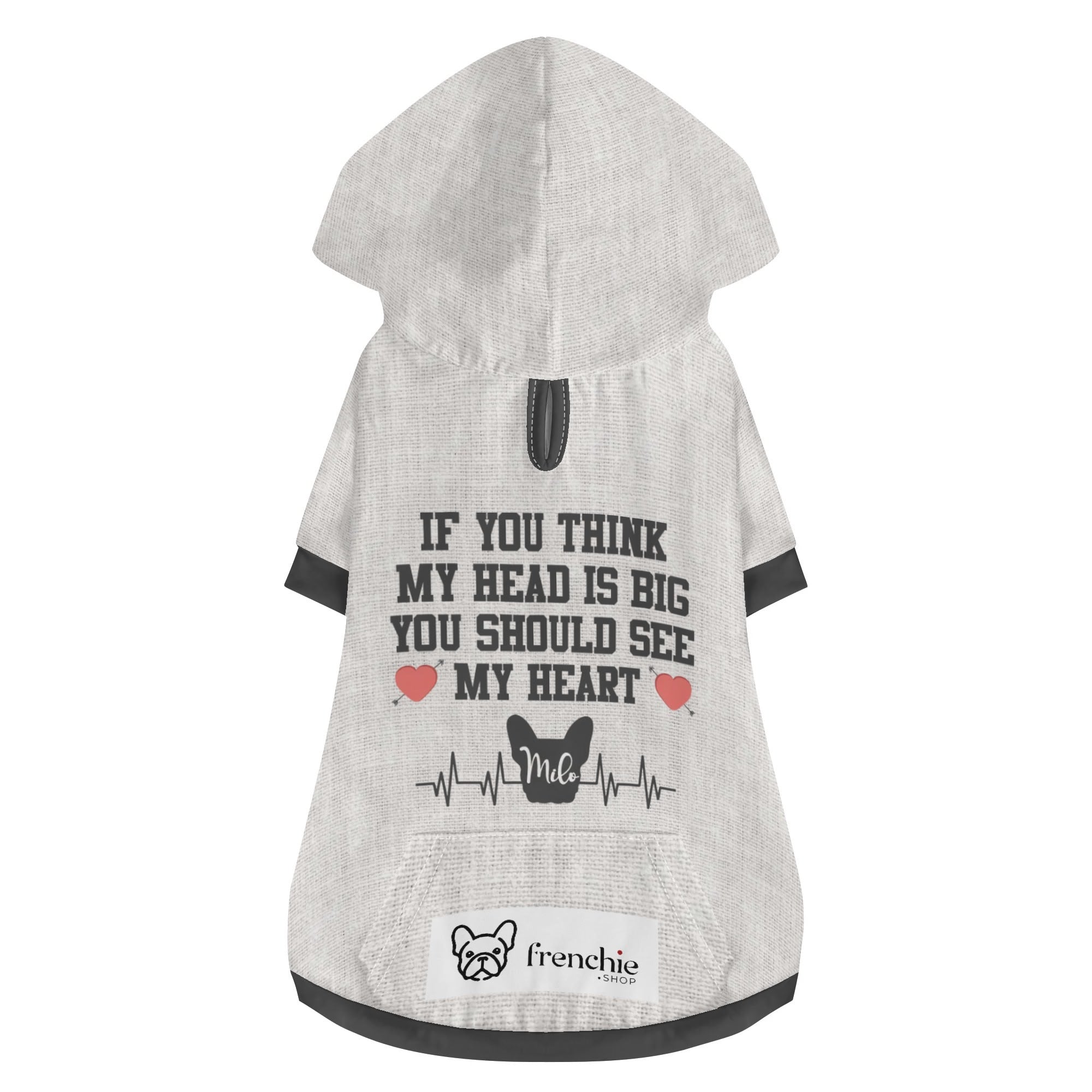 French Bulldog Custom French Bulldog Hoodies Featuring Your Frenchie's