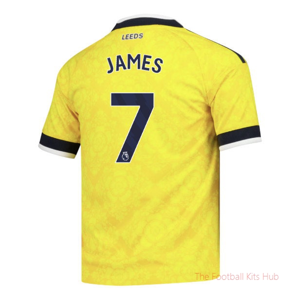 Football Team Leeds 2026-2027 Away Shirt (Kids) (James 7)