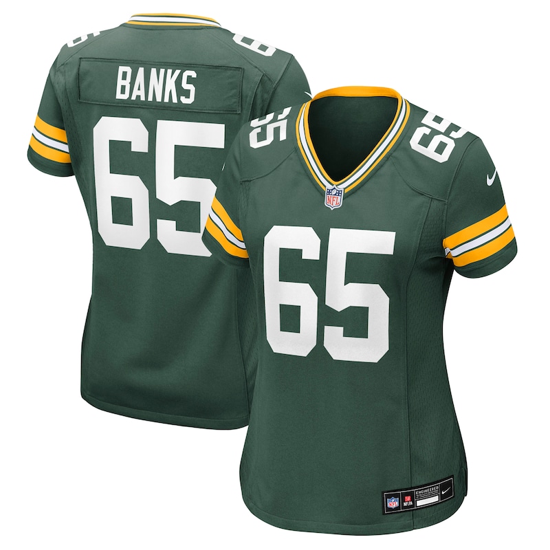 None Aaron Banks Green Bay Packers Classic Team Spirit Wear Football A