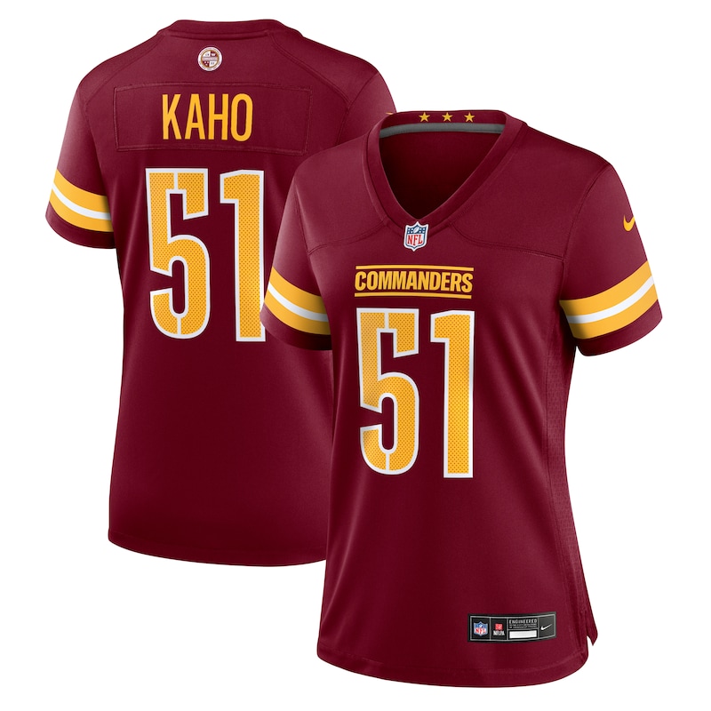 None Ale Kaho WAS Commanders Top-Grade Fan Favorite Football Apparel