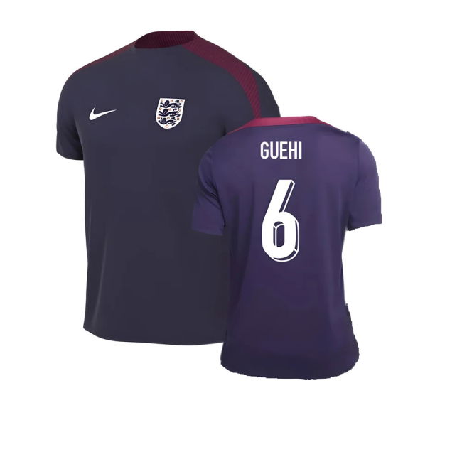 Guehi 6 Licensed Copy England Training Fan Jersey for Adults