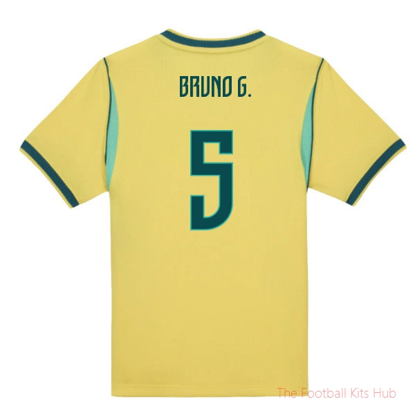 2026-2027 Brazil Home Little Boys Mini Kit (Bruno G. 5)
