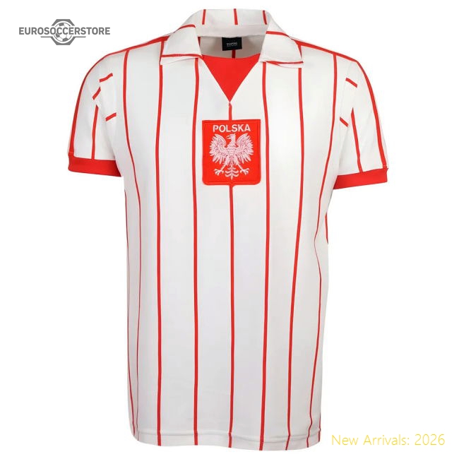 Poland 1982-84 Home Retro Football Shirt