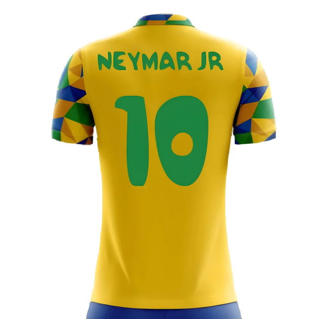 Official 2025-2026 Brazil Home Concept Football Shirt (Neymar Jr 10) -