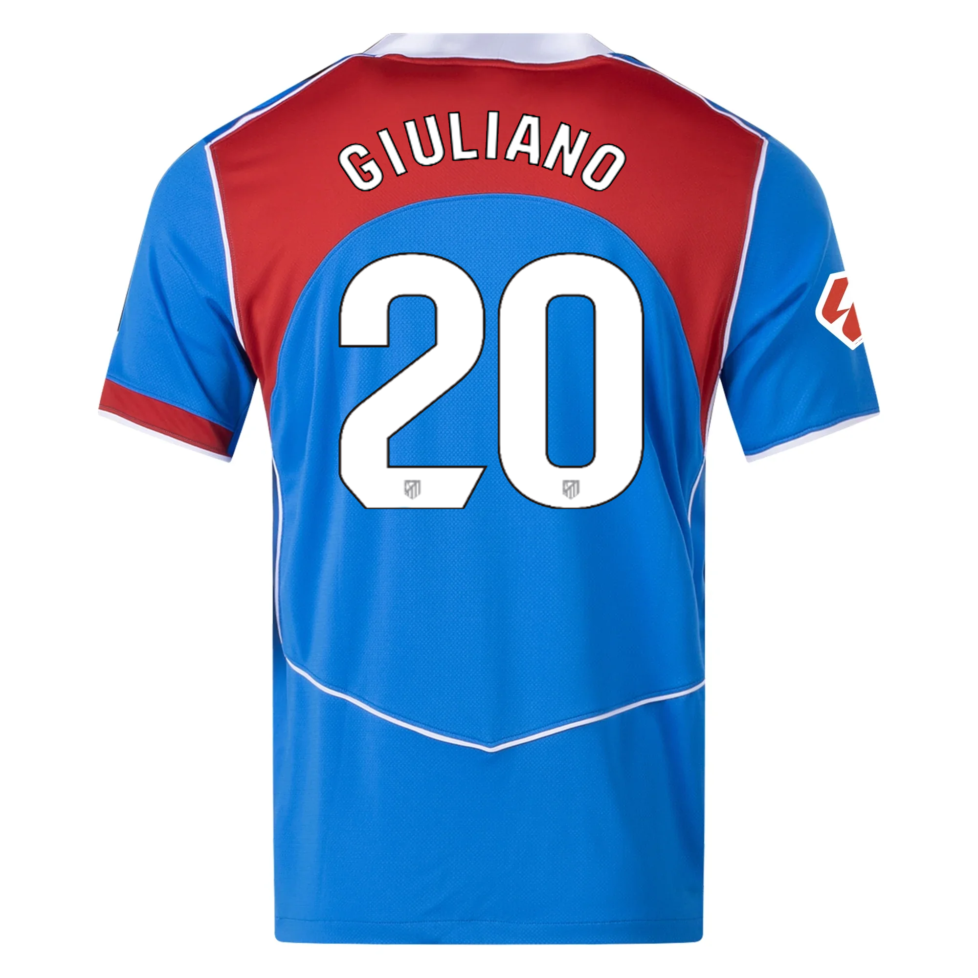 Atletico Madrid Red) 2025-2026 La  Third Jersey – Authentic Shirt