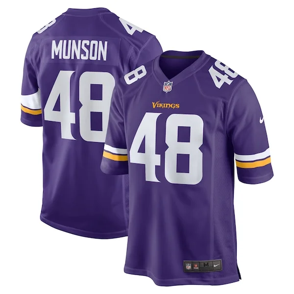 None Game NFL Jersey - Purple | Pro-Level Football Apparel | NFL Footb