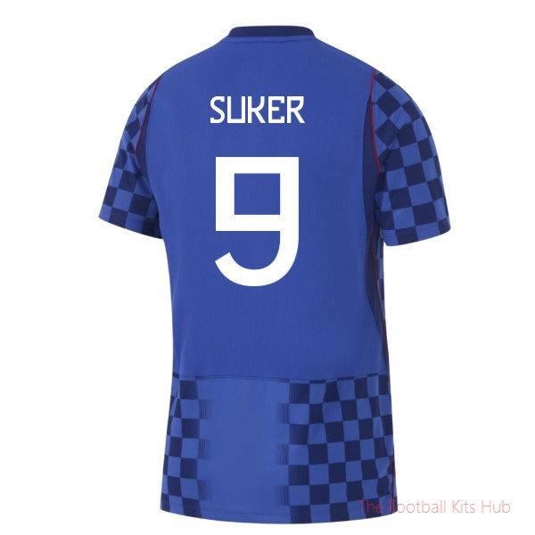 2026-2027 Croatia Away Shirt (Suker 9)