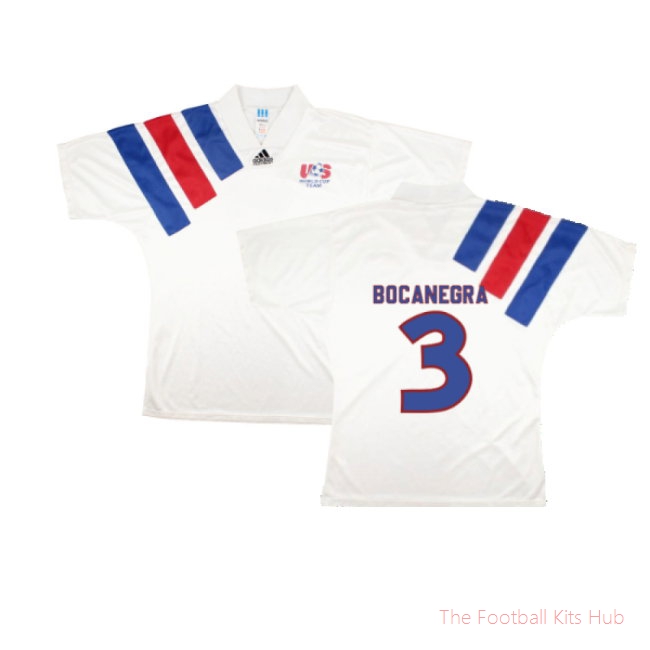 USA 1992-94 Home Shirt (L) (Very Good) (BOCANEGRA 3)