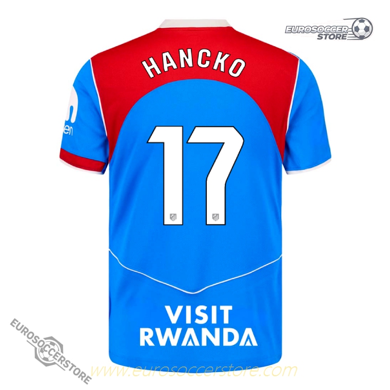 2025-26 Atletico Madrid Third Jersey HANCKO 17