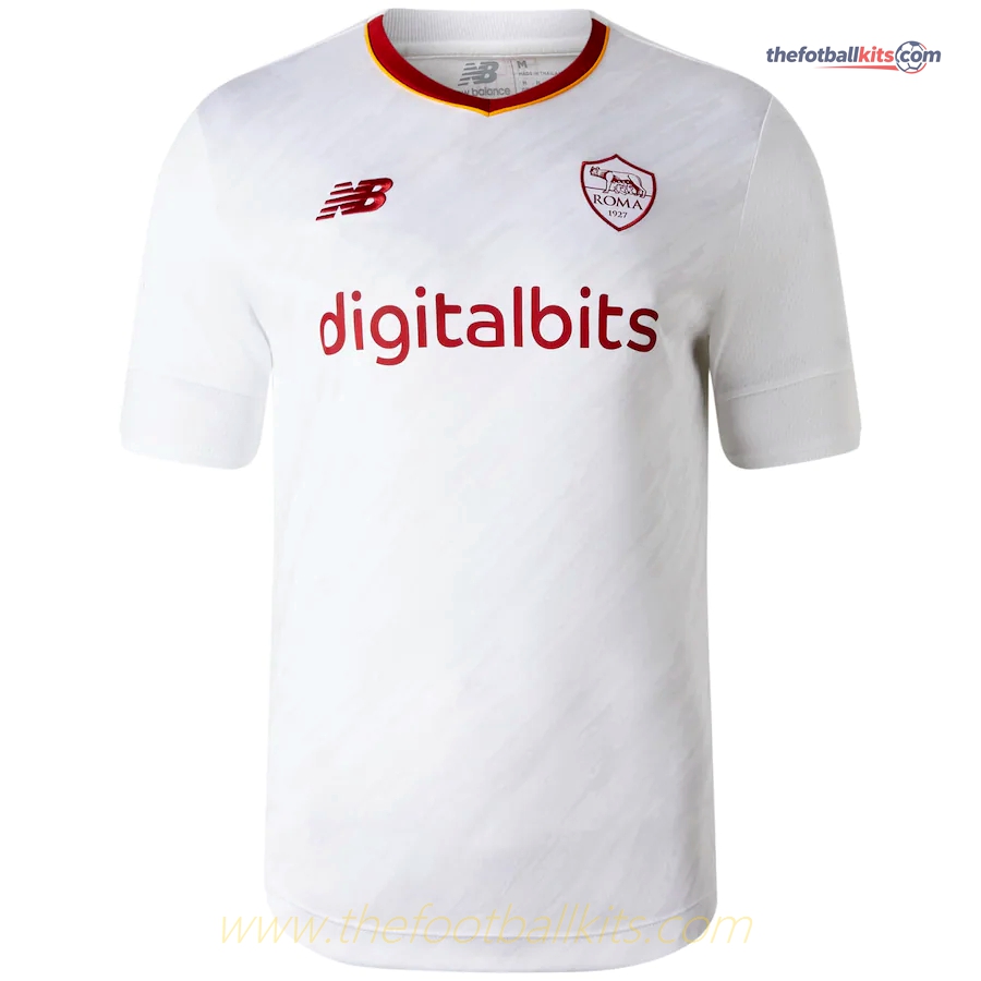 Authentic AS Roma Away Soccer Football Shirt 2022-23 Edition