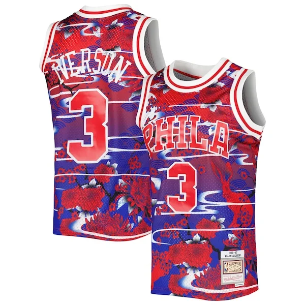 Allen Iverson PHI Basketball Jersey - Budget-Friendly - Fan Favorite