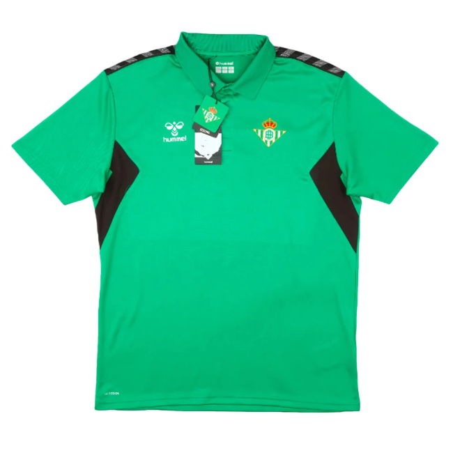 2023-2024 Real Betis Polo Shirt (Green) | Elite | Discounted