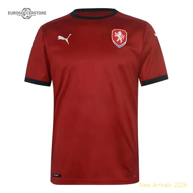 Czech Republic 2020-2021 Durable Home Shirt - Modern Retro