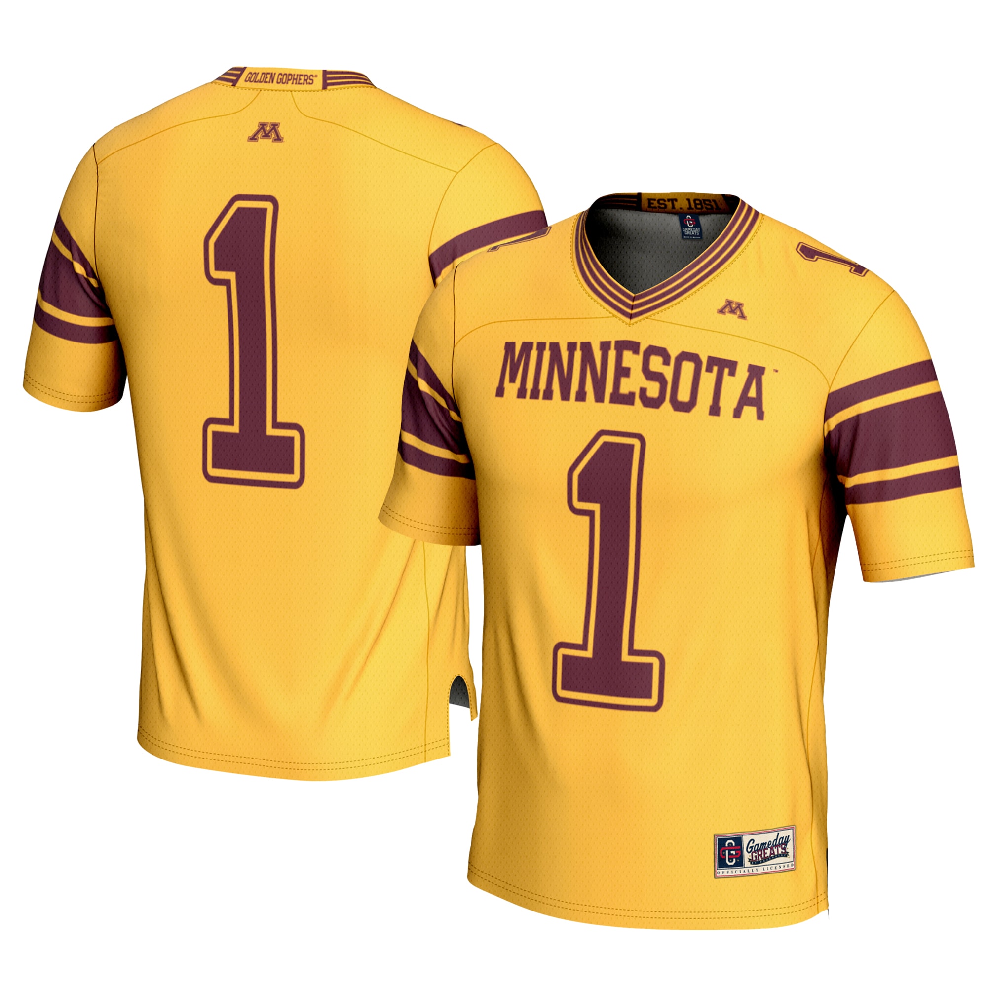 [Youth] Minnesota Golden Gophers #1 Football Jersey | Stadium Series 26/27 Season