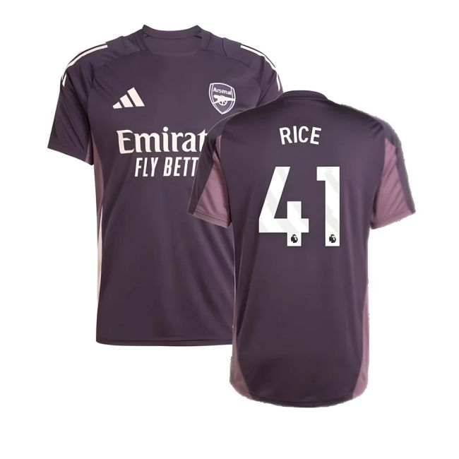 2024-2025 Arsenal Training Jersey (Aurora Black) (Rice 41)