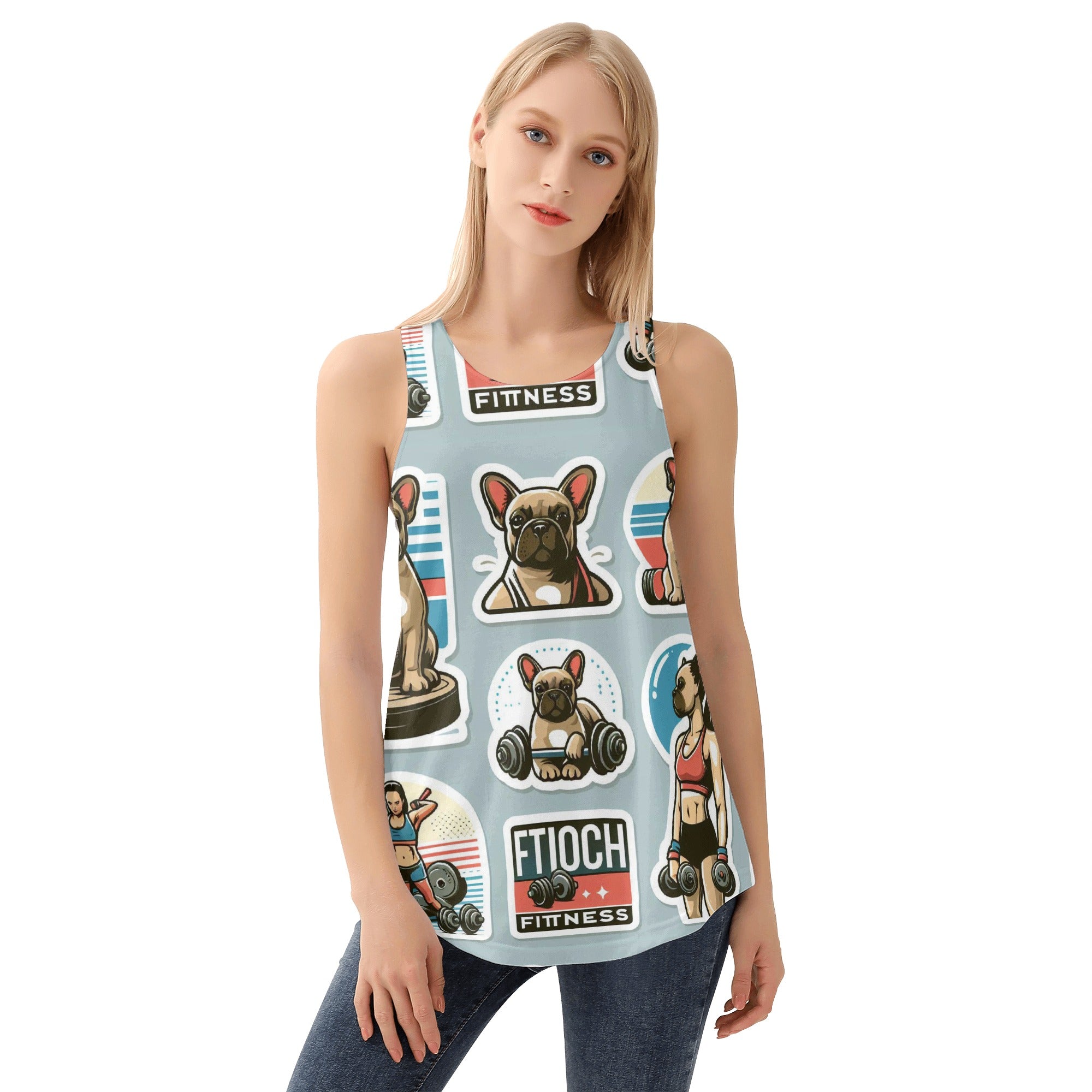 Warm Safe Warm Lady - Warm Women Tank Tops Dog Supplies