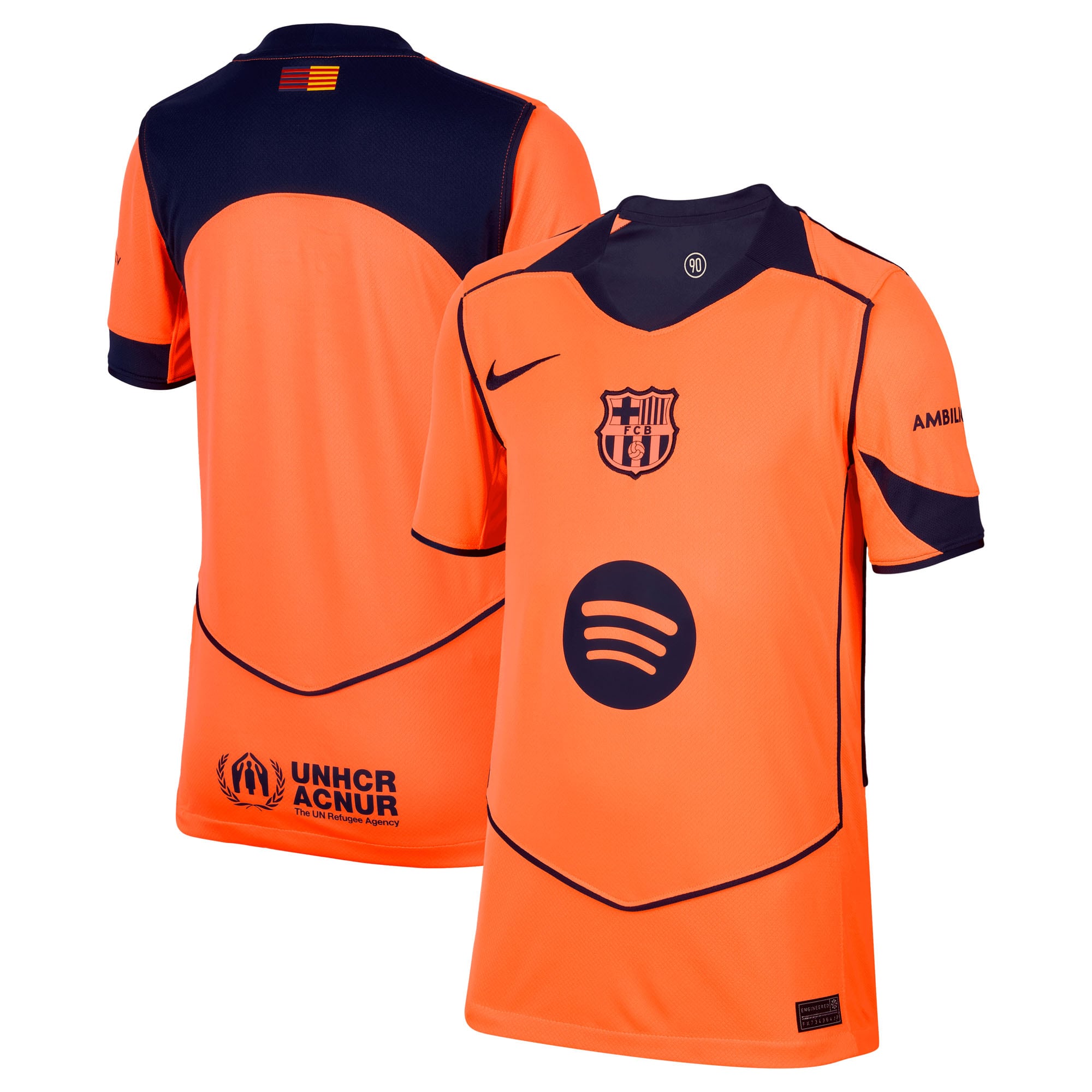 Barca Youth 2025 Professional Replica Jersey - Match Jersey - Hurry Up
