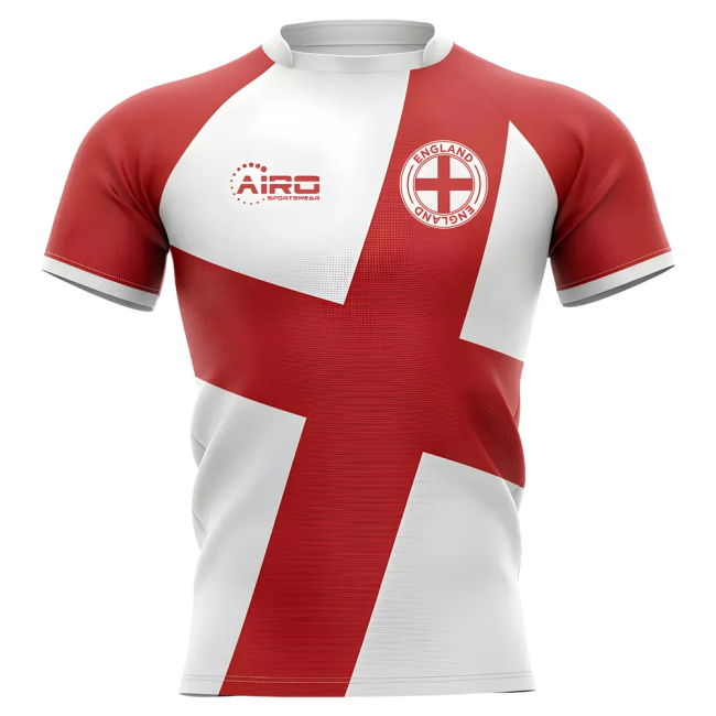 Championship 2025-2026 England Flag Concept Rugby Shirt - Womens