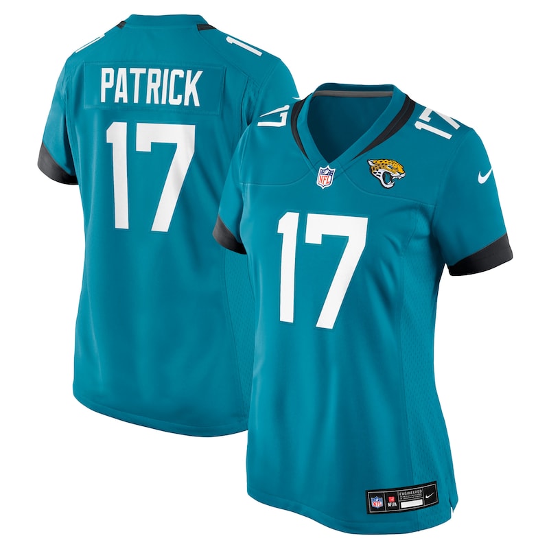 None Tim Patrick JAX Jaguars Premium-Quality Game Jersey Game Day Wear
