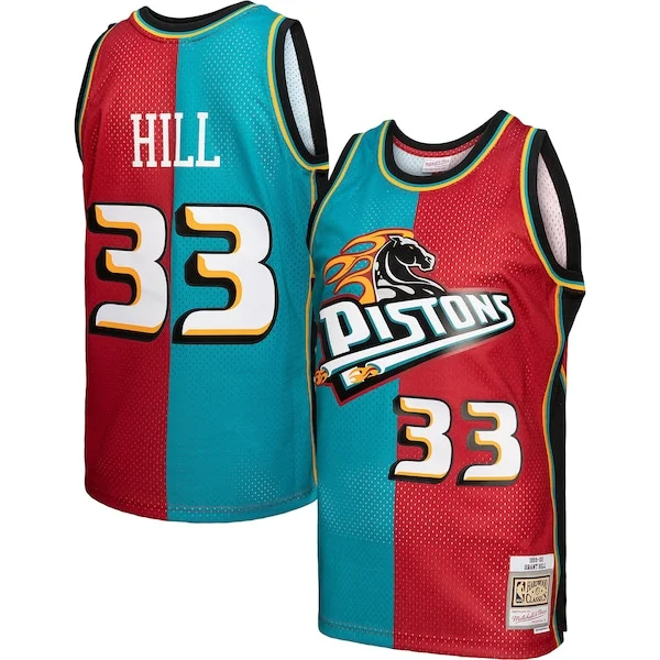 Grant Hill DET Professional Swingman Jersey - Cost-Effective