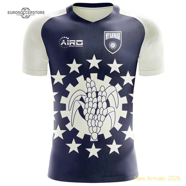 Myanmar Concept 20252026 Home Jersey  Top Classic Contemporary