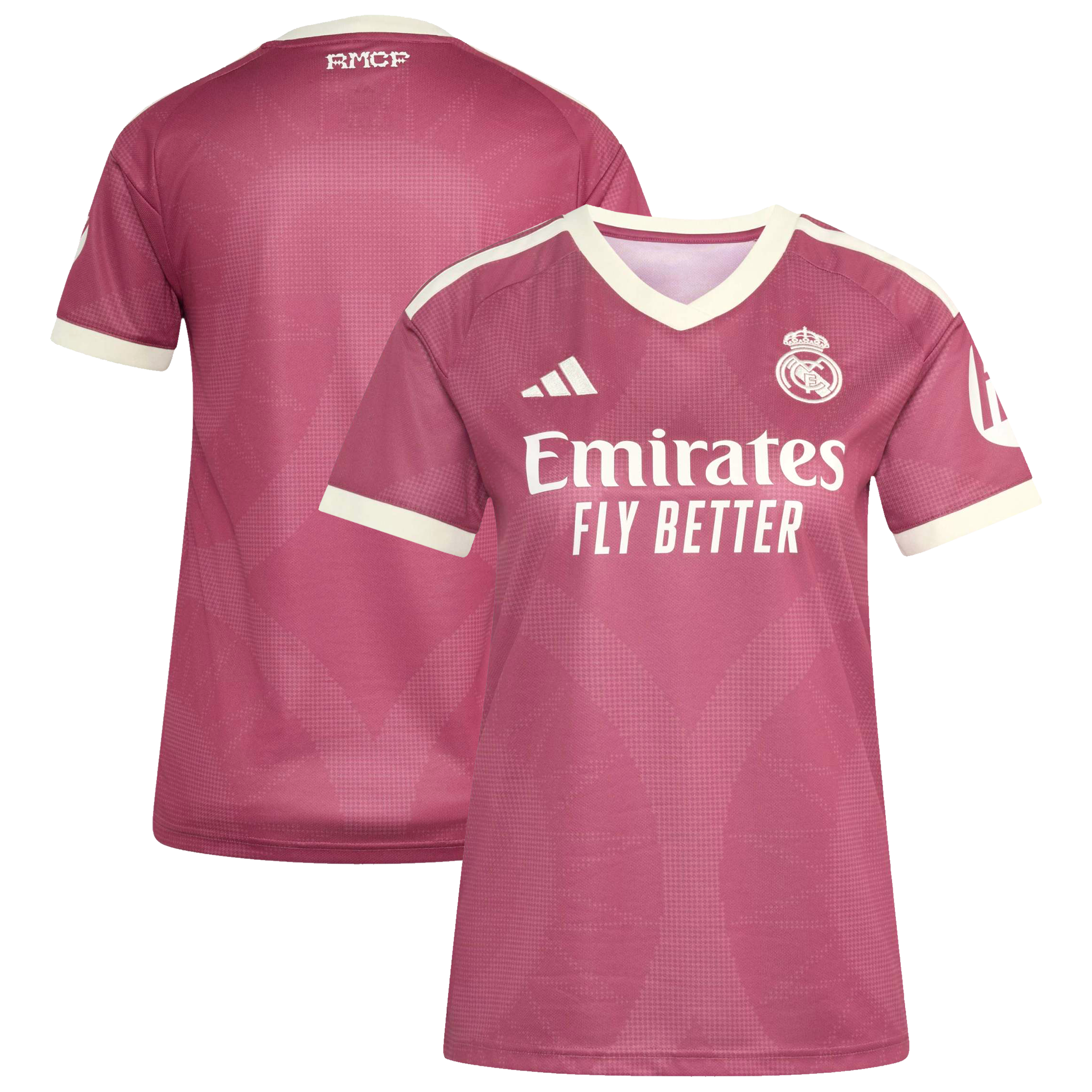 [LK] Youth Real Madrid Women's 2026/27 Third Replica Jersey - Pink