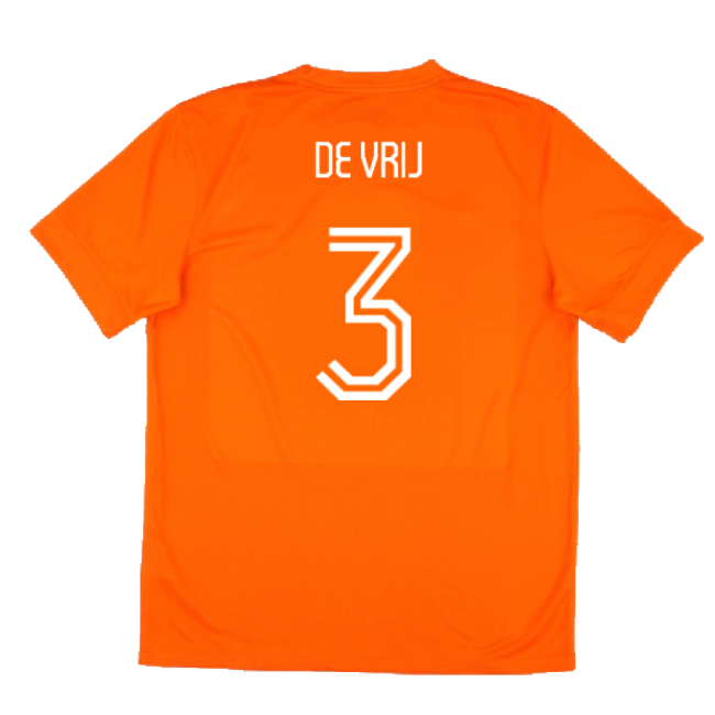 Holland 2014-15 Home Shirt (Good) (De Vrij 3) Quality Premium