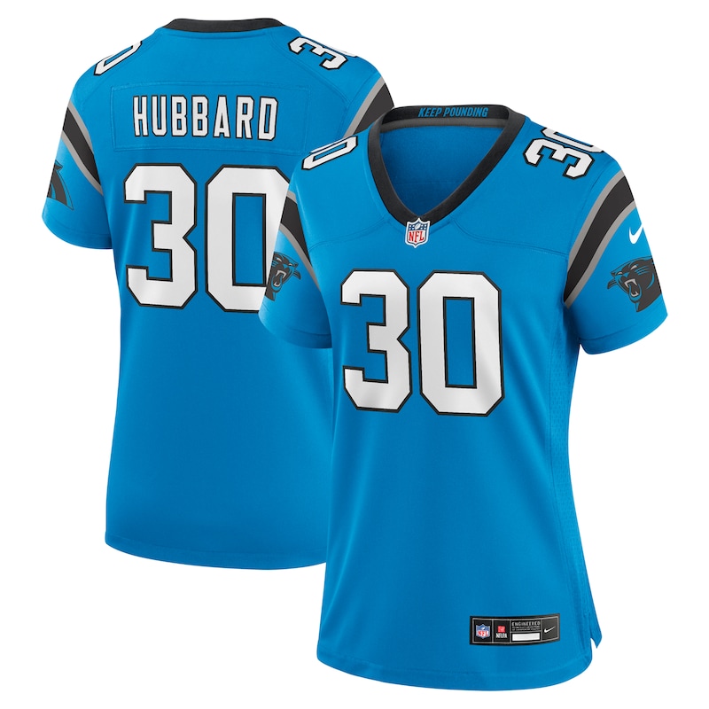 None Chuba Hubbard CAR Panthers Iconic Officially Licensed Jersey