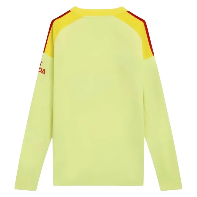 2025-2026 Arsenal Home Goalkeeper Shirt (Yellow) - Kids (Neto 32)