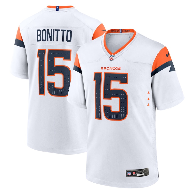 None Nik Bonitto DEN Broncos Dynamic Cost-Effective Jersey Game Day We
