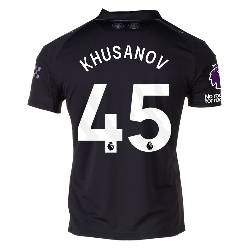 Manchester City City 2025-2026 UCL Away Jersey – Authentic Shirt