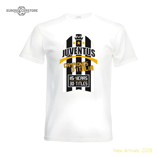 2012 Old Lady Champions Casual Tee (white) - Del Piero 10 - Affordable