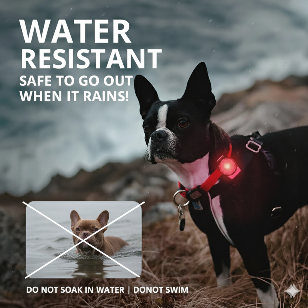 GlowPup™ French Bulldog LED Collar — Rechargeable LED Dog Walking Light