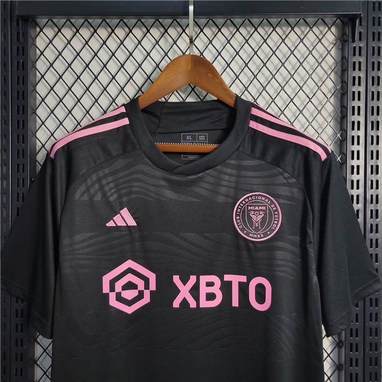 INTER MIAMI 2023 AWAY BLACK SHIRT - Official Replica 16128