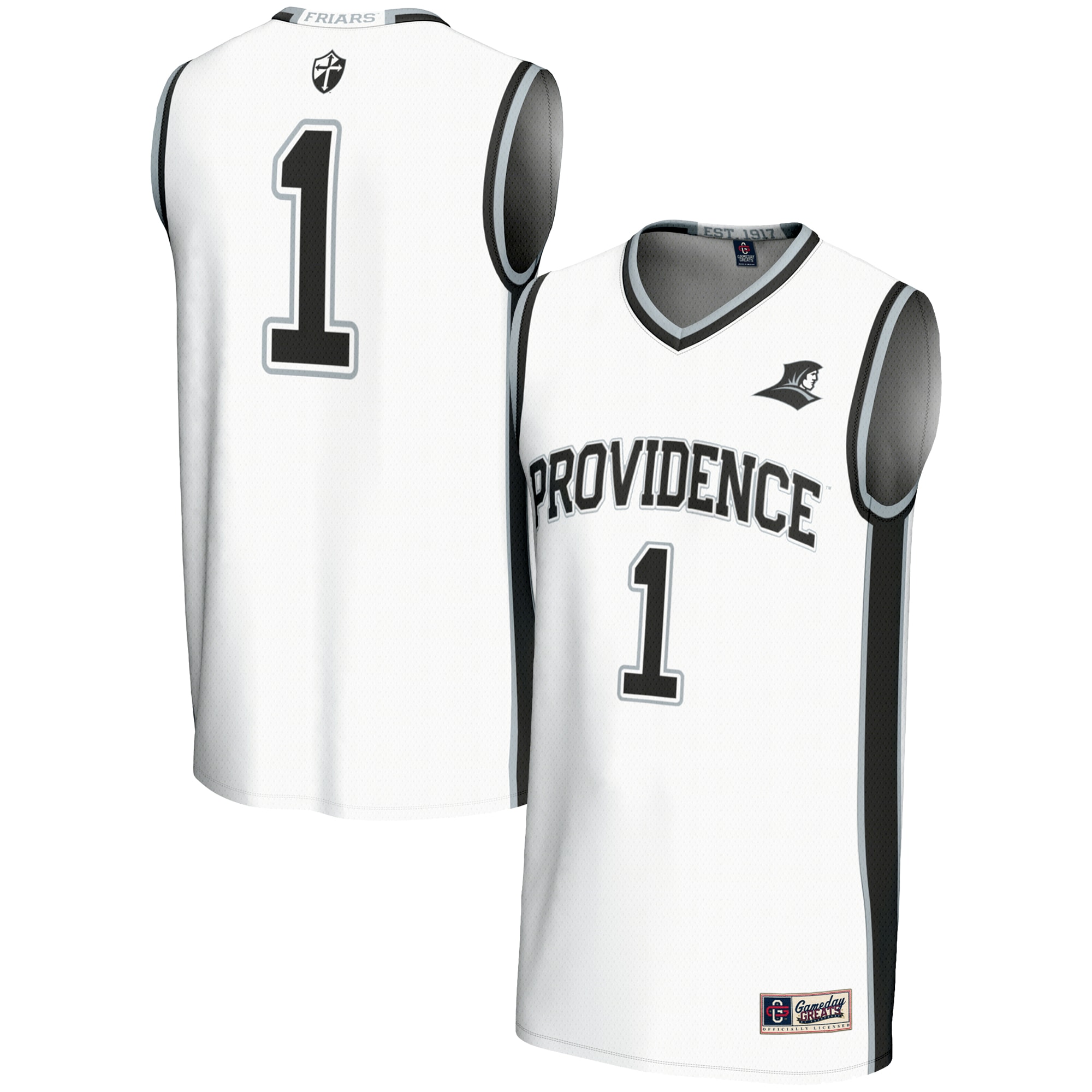 [NJP] Providence Friars GameDay Greats Youth Lightweight Basketball Jersey - White