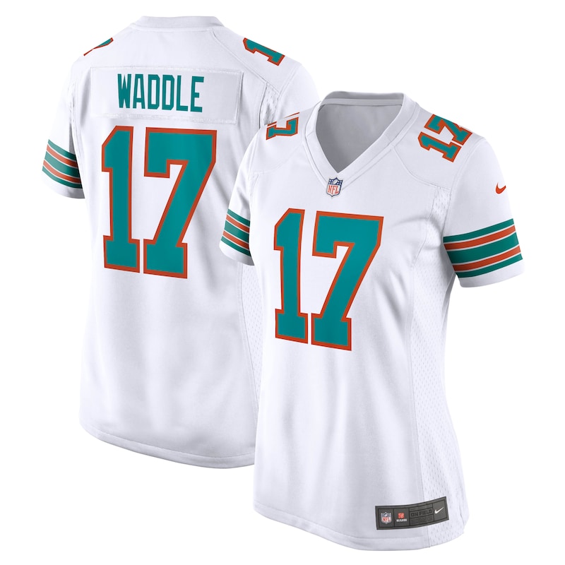 None Jaylen Waddle Champion MIA Dolphins High-Quality Jersey