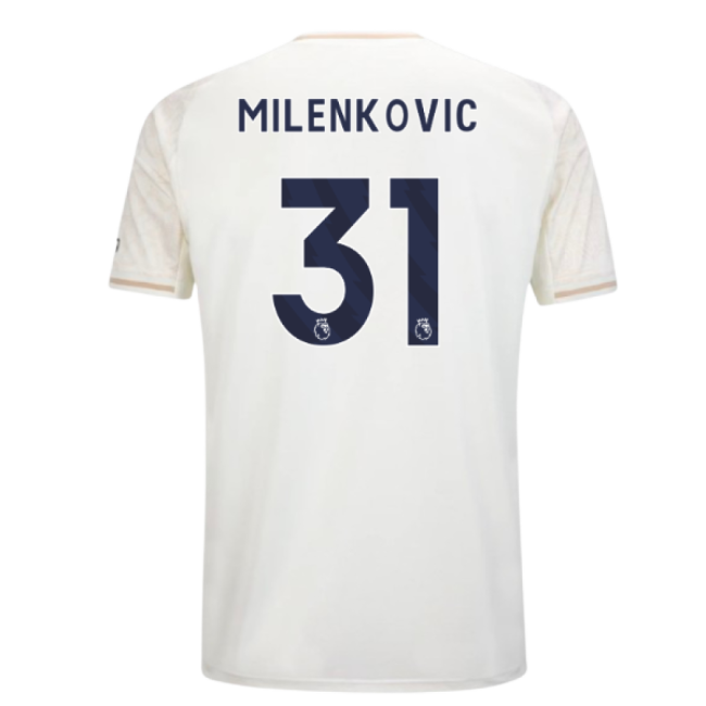 Milenkovic 31 Classic 2025-2026 Nottingham Forest Away Legacy Shirt