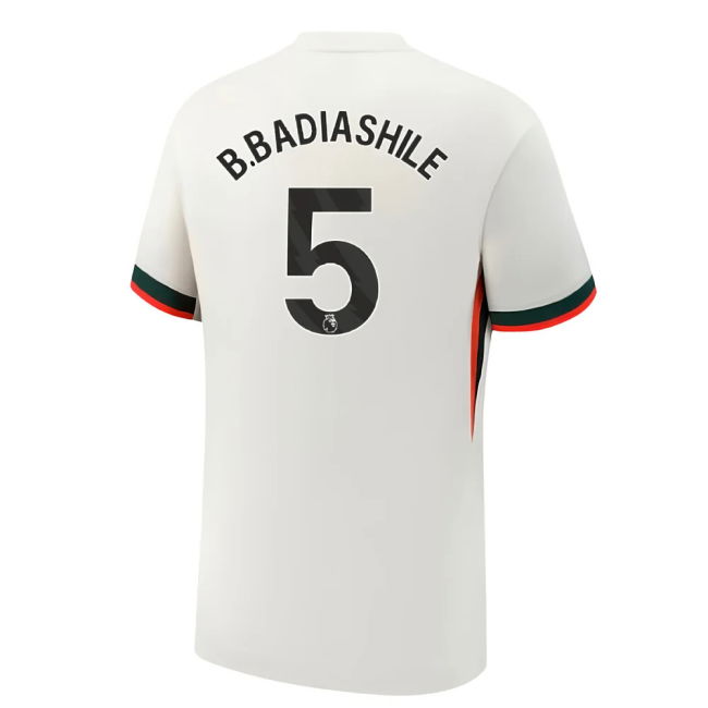 2025-2026 Chelsea Away Shirt (B.Badiashile 5) (Limited Edition)